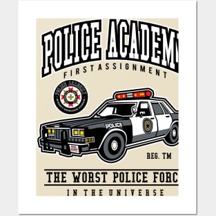 Police academy Posters and Art